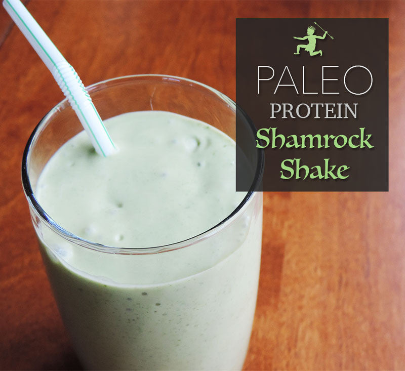 Paleo Protein Shamrock Shake