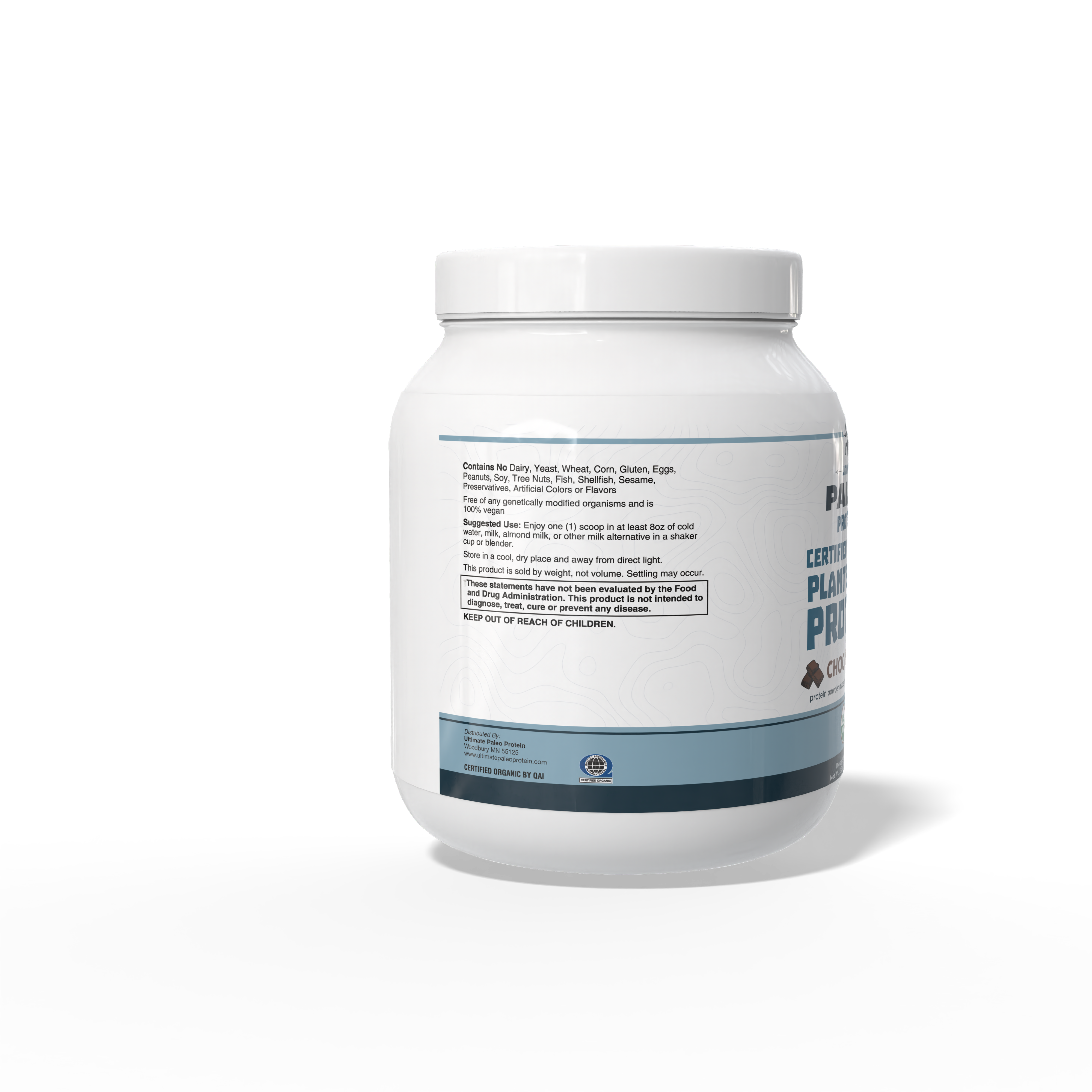 Organic Plant Protein – Chocolate 1.5lb